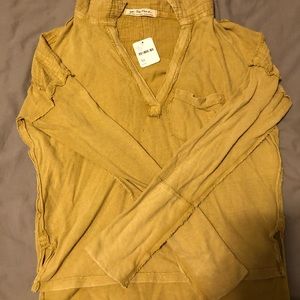 Free People- ‘we the free’ Margo polo (xs)